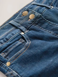 Online Next Lift, Slim And Shape Bootcut Jeans Mid Blue Denim