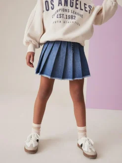 Next Denim Pleated Skirt (3-16yrs)^ Shorts & Skirts