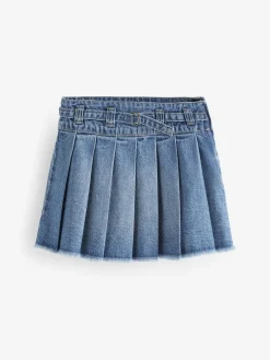 Next Denim Pleated Skirt (3-16yrs)^ Shorts & Skirts