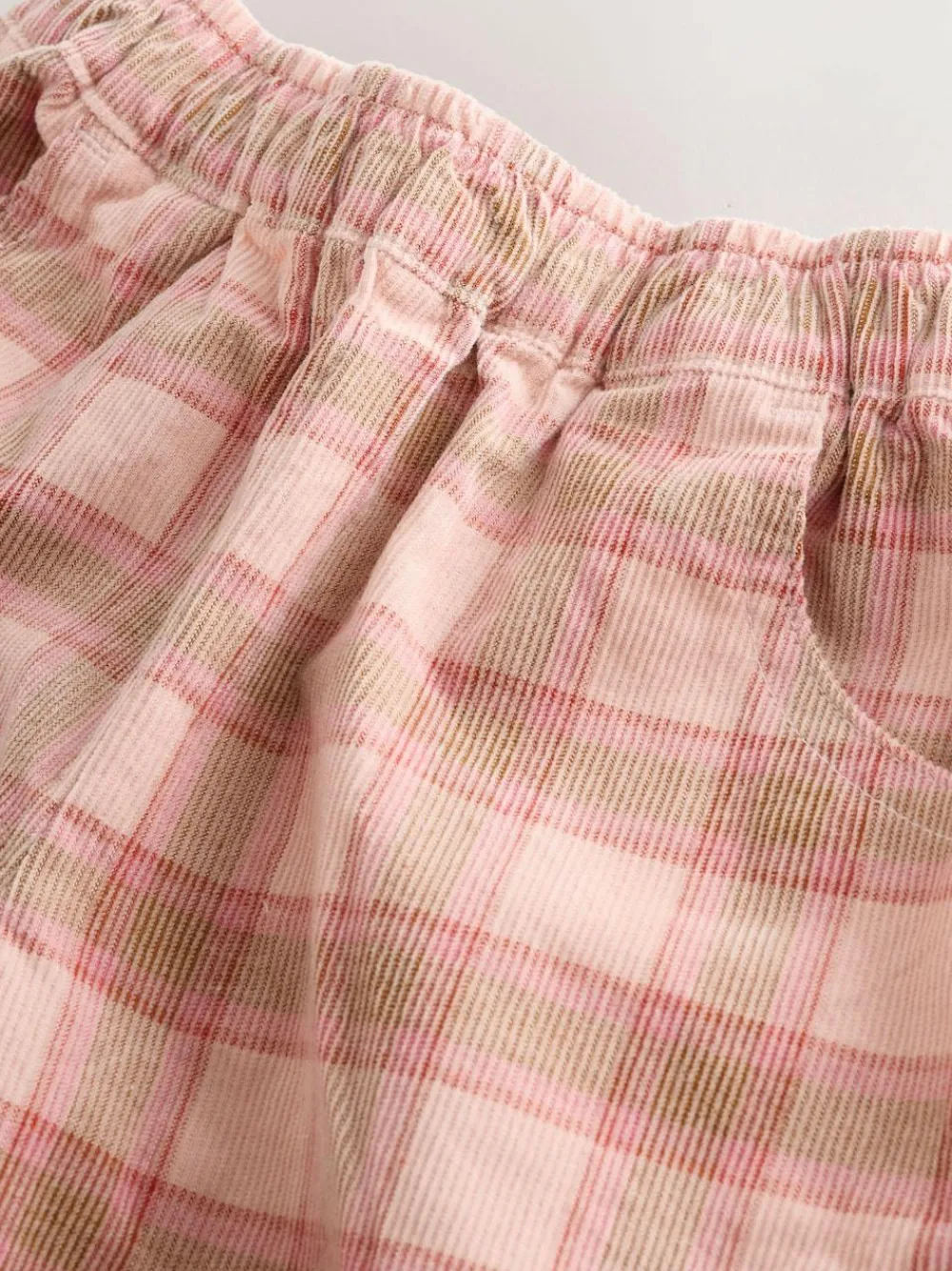 Next Mid Blue Denim Shirt and Check Trousers Set (3mths-7yrs)^ Sets & Co-Ords|Sets & Co-Ords