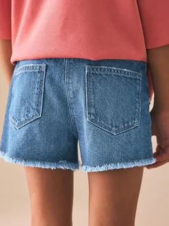 Next Mid Blue Denim Shorts (3-16yrs)^ Shorts & Skirts