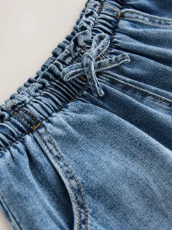 Clearance Next Denim Shorts (3-16yrs) Mid Blue