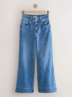 Next High Rise Stretch Wide Leg Hourglass Jeans^Women Jeans|Jeans