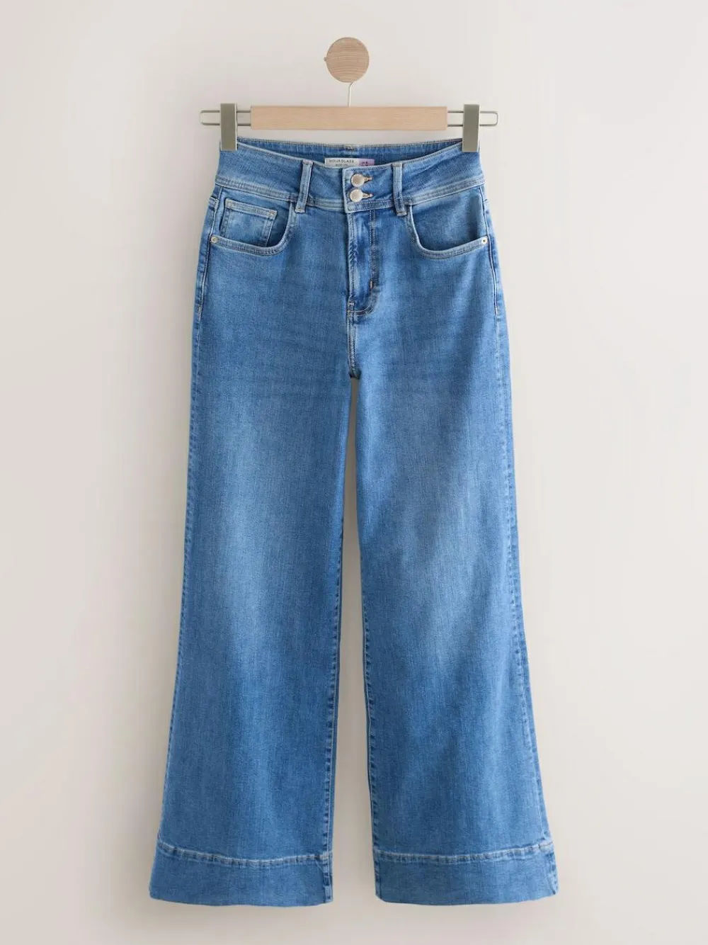 Next High Rise Stretch Wide Leg Hourglass Jeans^Women Jeans|Jeans