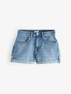 Clearance Next Hourglass Denim Boy Shorts Mid Blue
