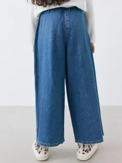Next Pull On Wide Leg Jeans (6-16yrs)^ Jeans