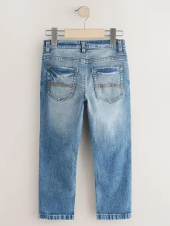 Sale Next Mid Blue Regular Fit Stretch Jeans (3-17yrs)