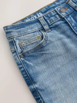 Sale Next Mid Blue Regular Fit Stretch Jeans (3-17yrs)
