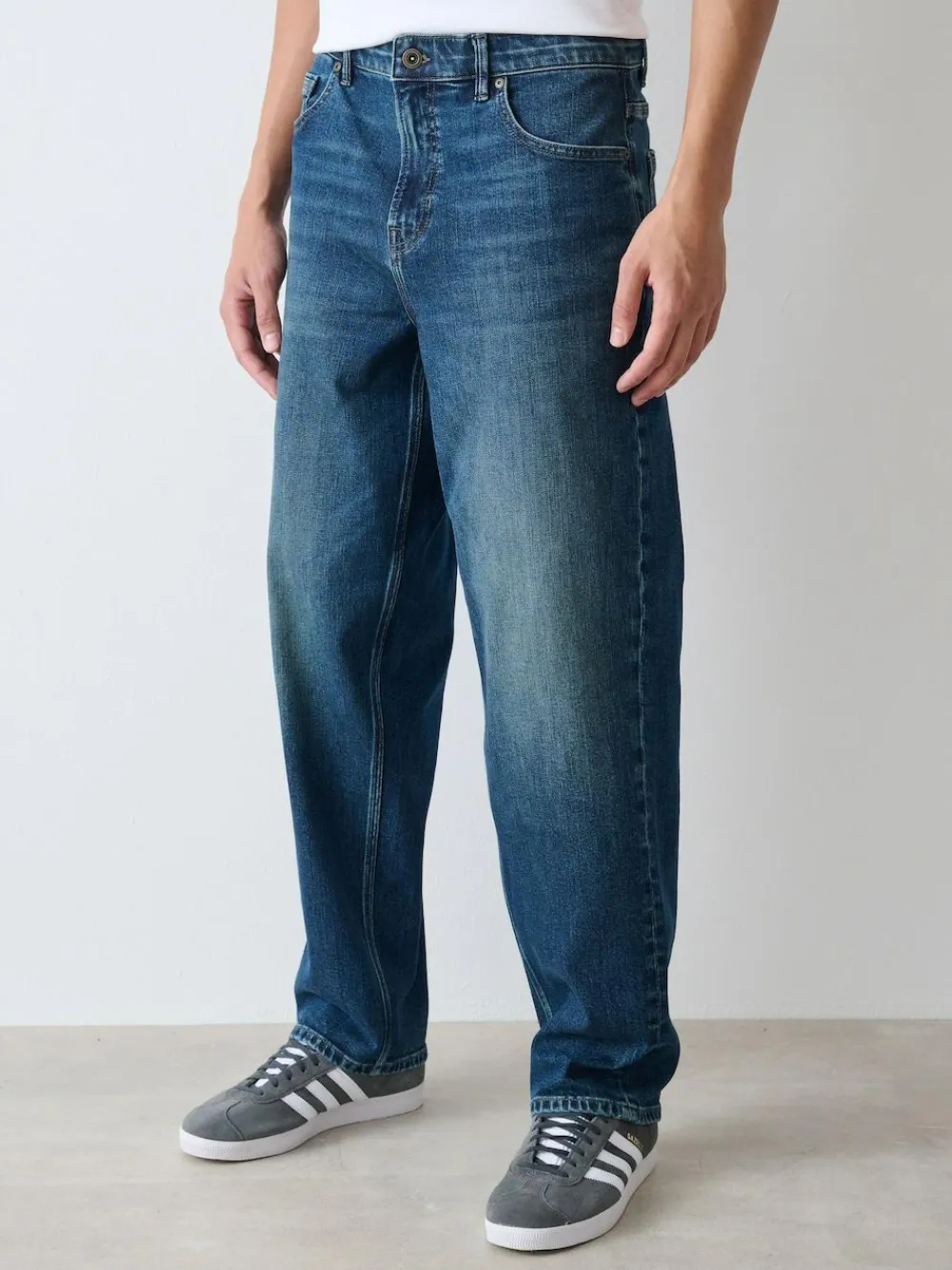 Next Relaxed Fit Authentic Stretch Denim Jeans^ Jeans|Jeans