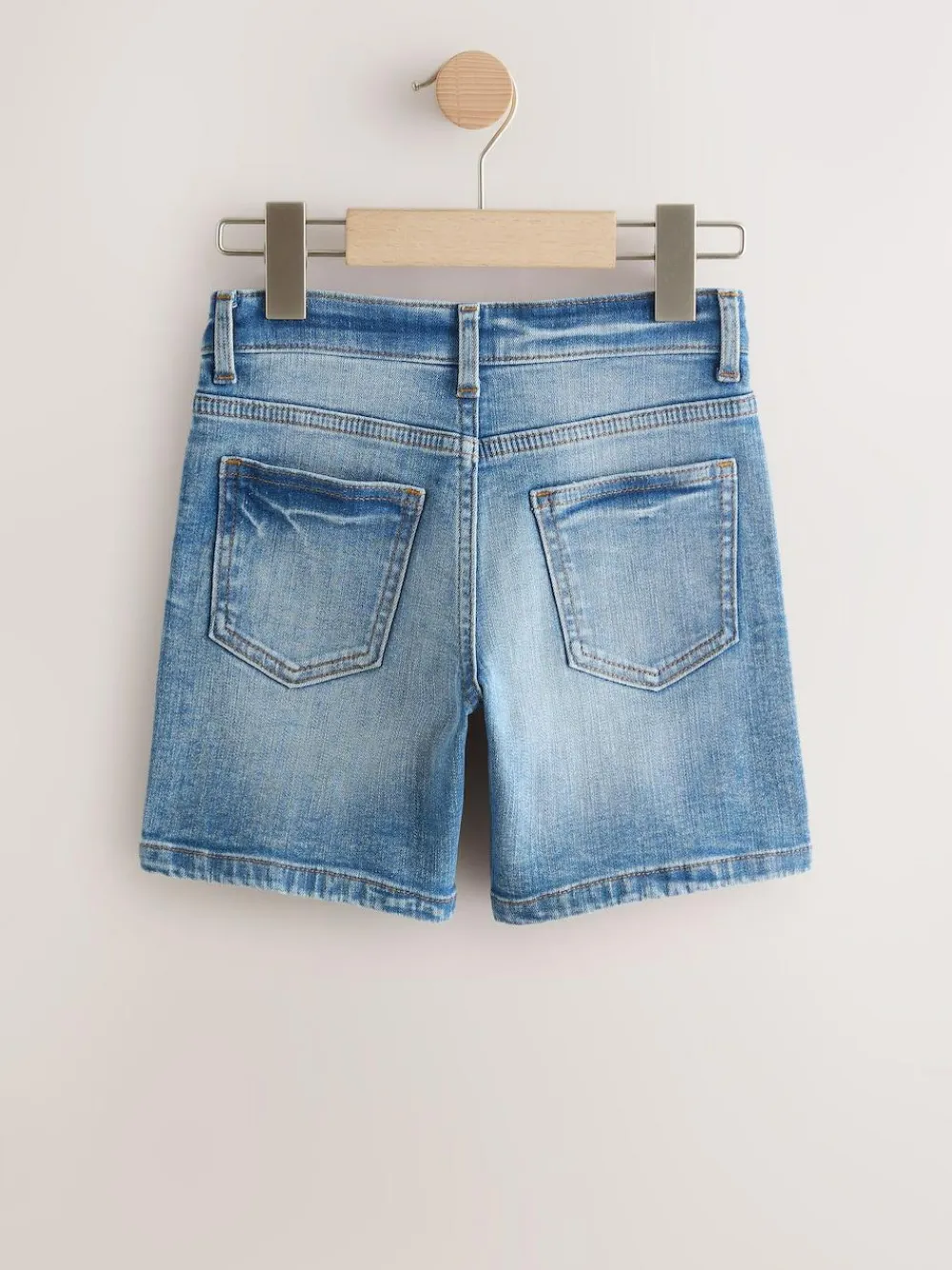 Hot Next Single Denim Shorts (3-16yrs) Mid Blue