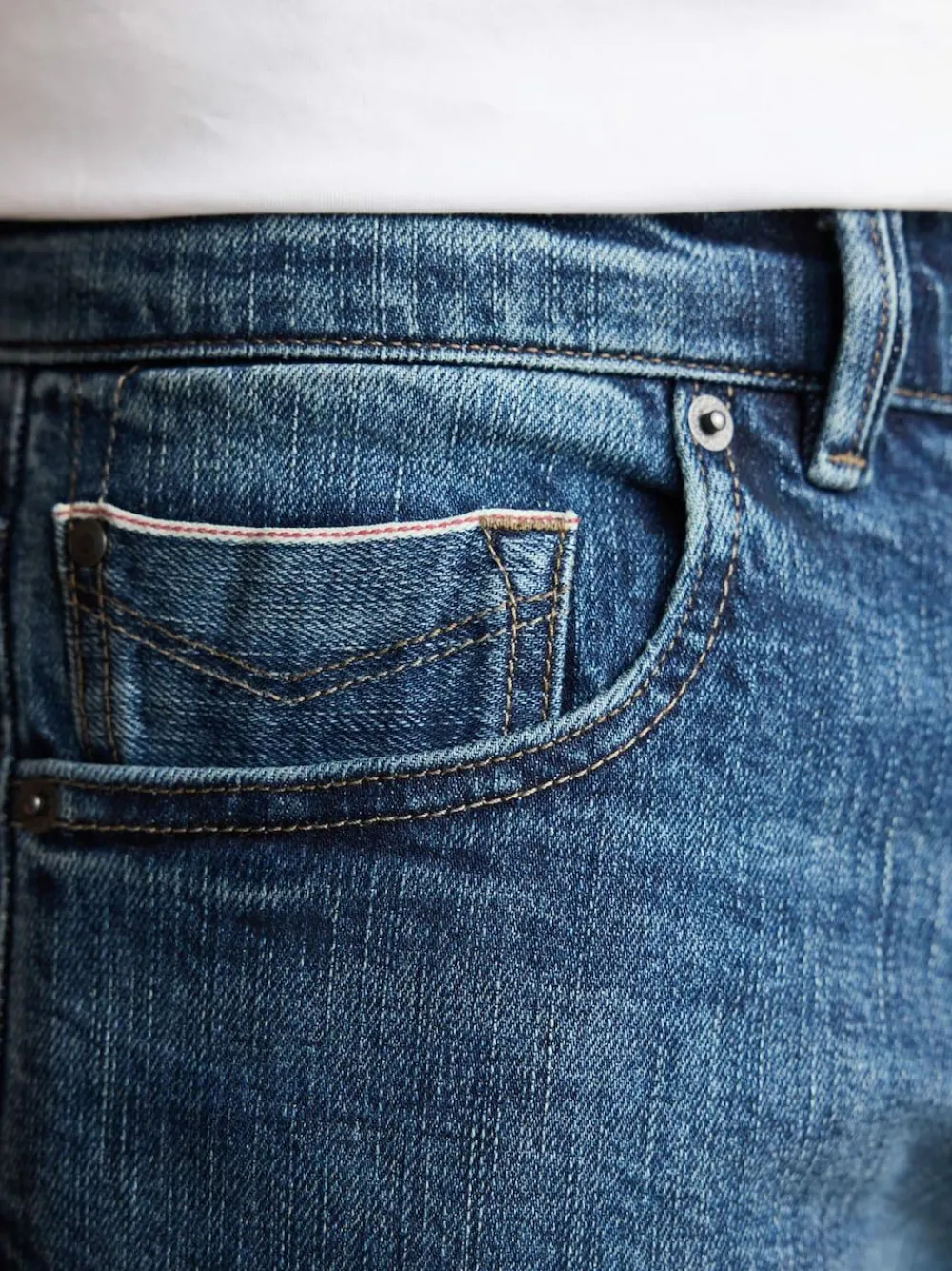 Next Slim Fit Signature Selvedge Denim Jeans^ Jeans|Jeans