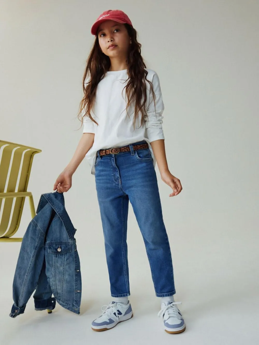 Next Mid Blue Slim Stretch Jeans (3-16yrs)^ Jeans