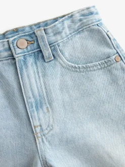 Next Mid Blue Wide Fit Authentic Jeans (3-16yrs)^BOY Jeans|Jeans