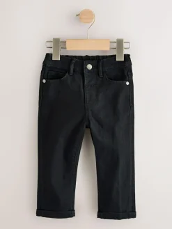 Next Mid Blue/Black Denim 2 Pack Regular Fit Comfort Stretch Jeans (3mths-7yrs)