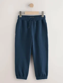 Sale Next Regular Fit Joggers 2 Pack (3-16yrs) Mid Blue/Navy