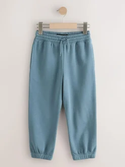 Sale Next Regular Fit Joggers 2 Pack (3-16yrs) Mid Blue/Navy