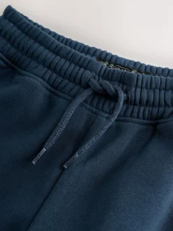 Sale Next Regular Fit Joggers 2 Pack (3-16yrs) Mid Blue/Navy