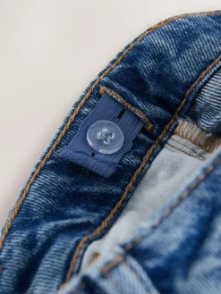 Discount Next Wide Leg Jeans (3-16yrs) Mid Denim Blue