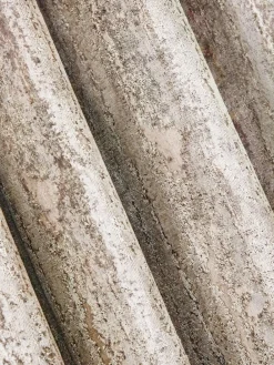 Best Next Collection Luxe Heavyweight Chic Velvet Abstract Eyelet Lined Curtains Mid Natural