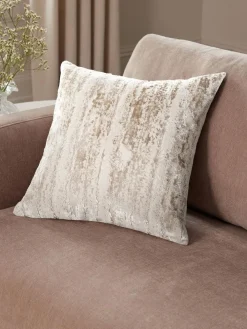 Discount Next Collection Luxe 43 x 43cm Fem Chic Velvet Abstract Cushion Mid Natural