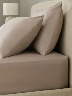 Best Next Mid Natural Non Iron Simply Soft Extra Deep Fitted Sheet