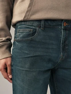 Next Straight Fit Authentic Stretch Denim Jeans^ Jeans|Jeans