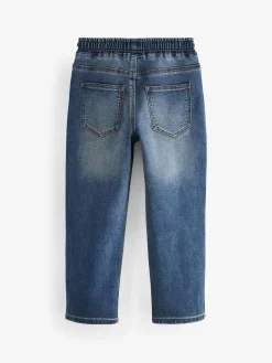 Next Loose Fit Stretch Elasticated Waist Jeans (3-16yrs)^BOY Jeans|Jeans