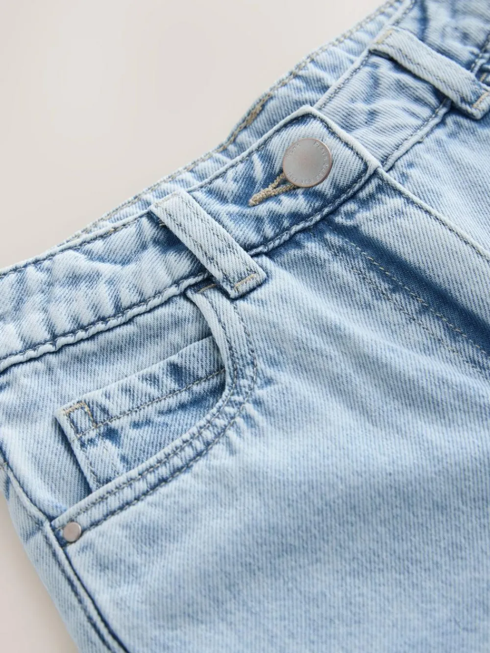 Next Mid Wash Hello Kitty Wide Leg Jeans (3-16yrs)^ Jeans