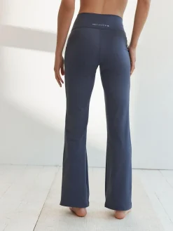 Discount Next Supersoft Dry Tech Flared Yoga Sports Leggings Midnight Blue