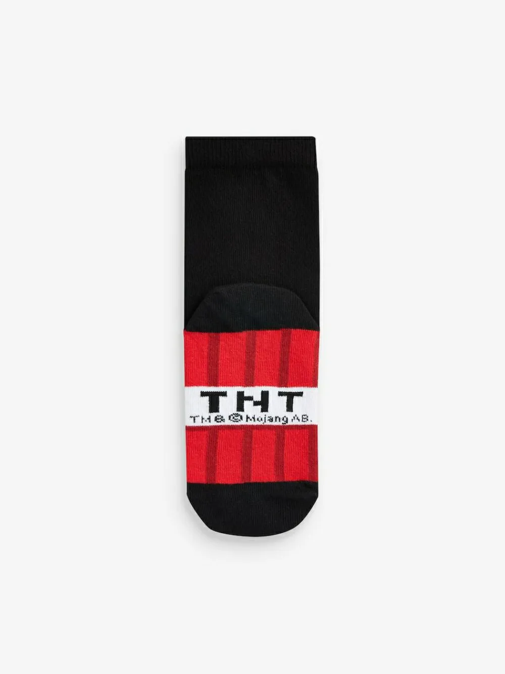 Sale Next Minecraft Black 5 Pack Cotton Rich Socks