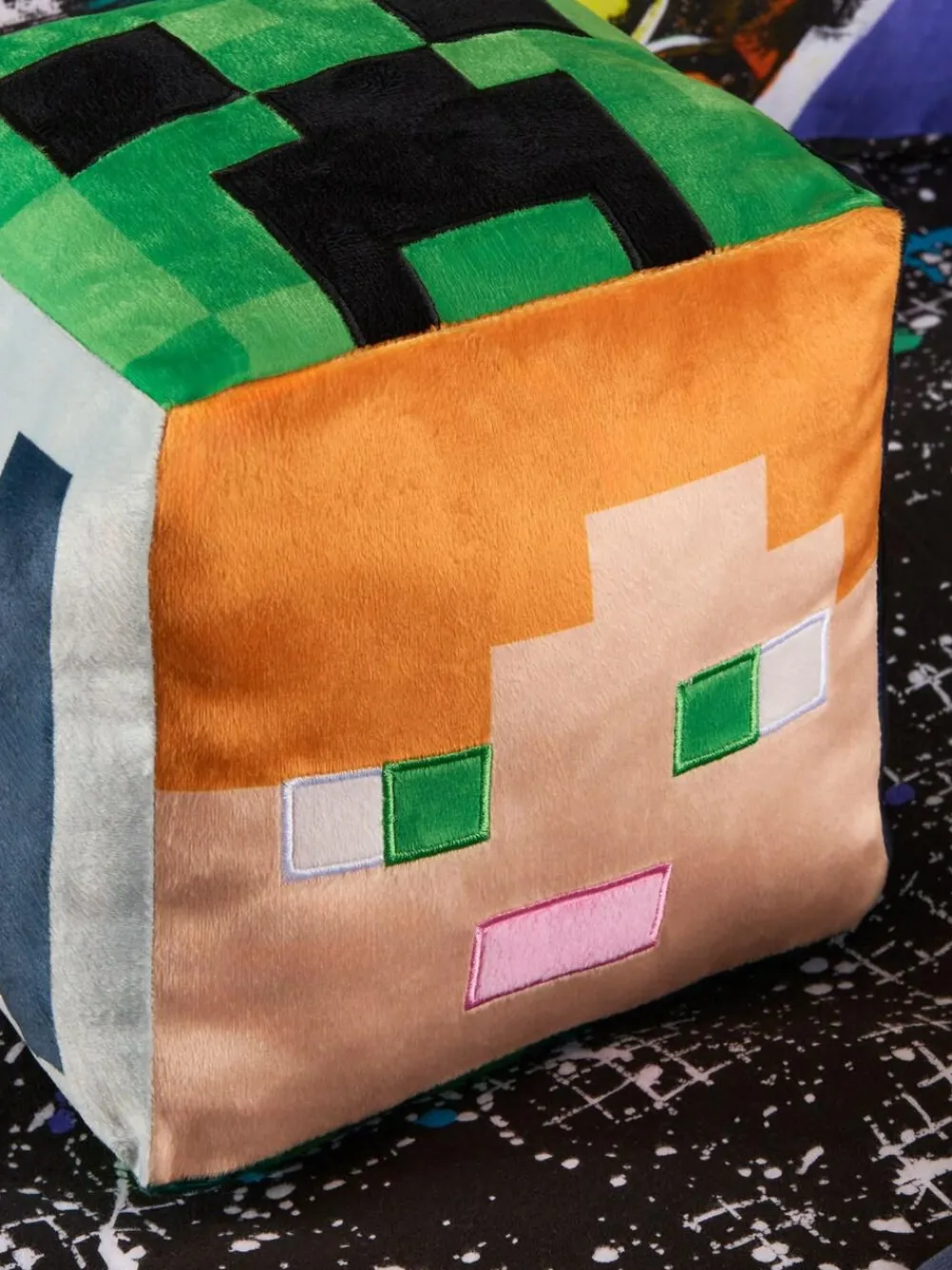 Outlet Next Minecraft Character Cube Cushion