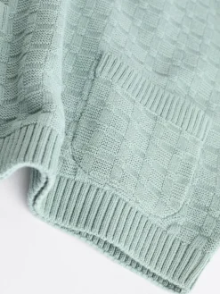Next Baby Textured Knitted 100% Cotton Jumper and Leggings Set (0mths-3yrs)^BOY Baby Boys|Baby Boys