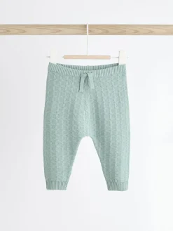 Next Baby Textured Knitted 100% Cotton Jumper and Leggings Set (0mths-3yrs)^BOY Baby Boys|Baby Boys
