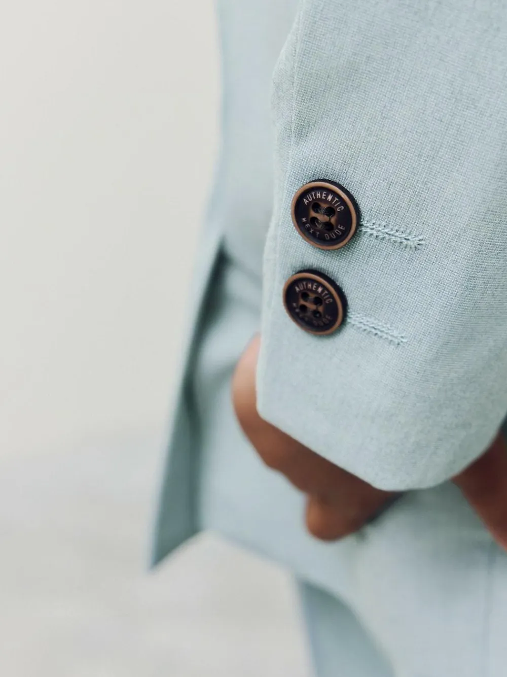 Next Mineral Blue Blazer (3mths-9yrs)^BOY Suits & Vest