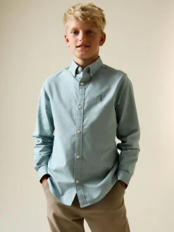 Next Mineral Green Single Oxford Shirt (3-16yrs)^BOY Shirts