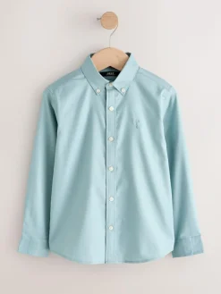 Next Mineral Green Single Oxford Shirt (3-16yrs)^BOY Shirts