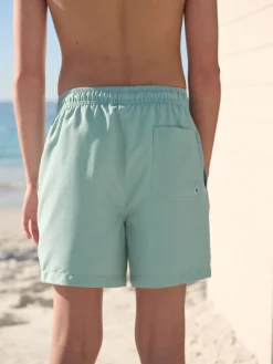 Next Mineral Green Swim Shorts (1.5-16yrs)^BOY Swimwear