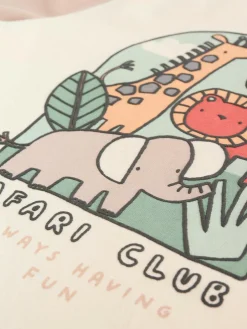 Clearance Next Mineral Little Cub Baby Tops and Leggings 8 Piece Set (0mths-2yrs)