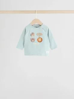 Clearance Next Mineral Little Cub Baby Tops and Leggings 8 Piece Set (0mths-2yrs)