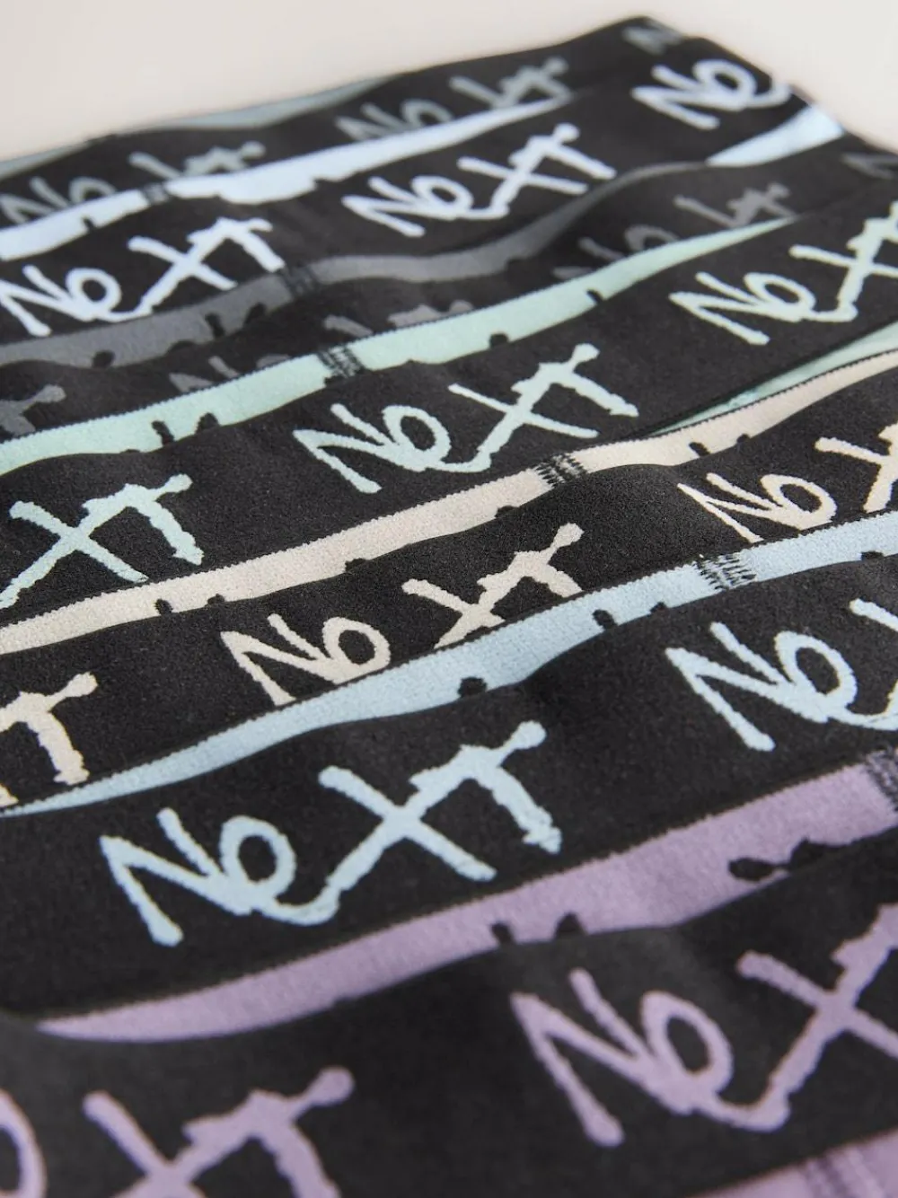 Next Mineral Multi with Black Waistband Trunks 7 Pack (2-16yrs)^BOY Underwear