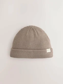 Next 2 Pack Baby Beanie Knitted Hats (0mths-2yrs) Minerals