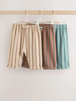 Online Next Minerals Baby Straight Leg Joggers 3 Pack (0mths-2yrs)