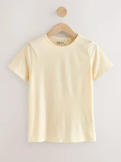 Online Next Crew Neck Cotton Rich T-Shirts 5 Pack Minerals