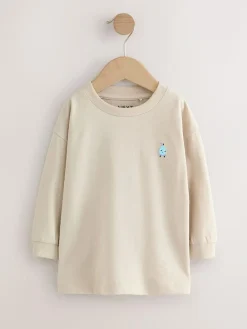 Next Long Sleeve Graphic Print T-Shirts 4 Pack (3mths-7yrs)^BOY Multipacks|Tops