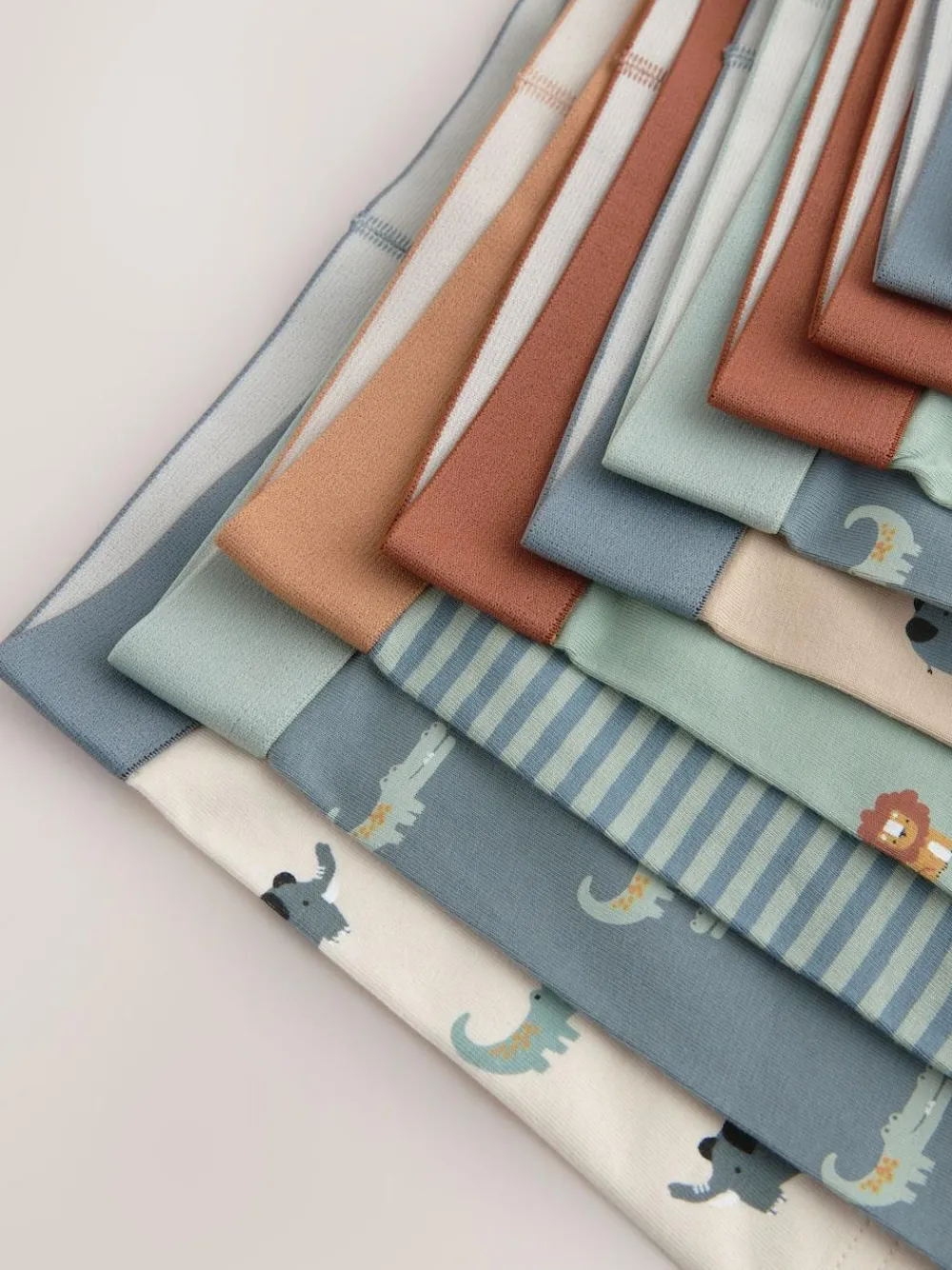 Next Mini Safari Print Trunks 10 Pack (1.5-16yrs)^BOY Multipacks|Underwear