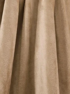 Hot Next Mink Brown Plush Fleece Throw