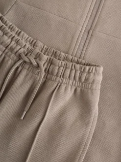 Best Next Smart Jersey Bomber Jacket and Joggers Set (3-16yrs) Mink Brown