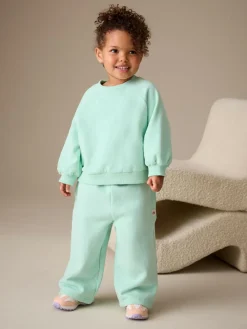 Next Mint Green Crew Neck Sweatshirt (3mths-7yrs)