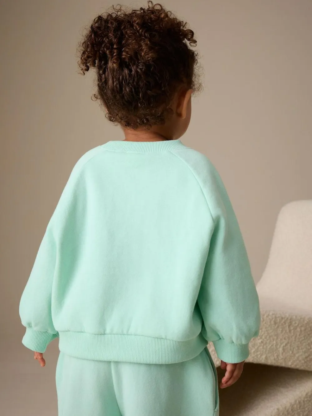 Next Mint Green Crew Neck Sweatshirt (3mths-7yrs)