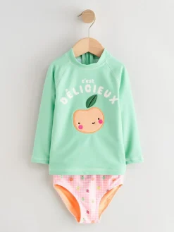 Next Long Sleeve Sunsafe Swim Set (3mths-7yrs)^ Swimwear|Swimwear